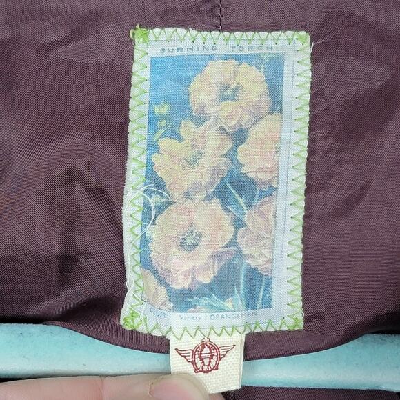 Burning Torch Anthropologie Mauve Blazer Jacket Sz S / P - Picture 4 of 7